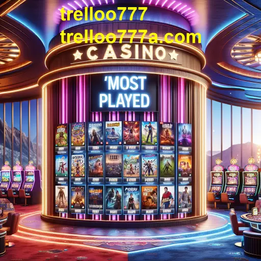 Descubra os Melhores Jogos na Categoria 'Mais Jogados' do Trelloo777